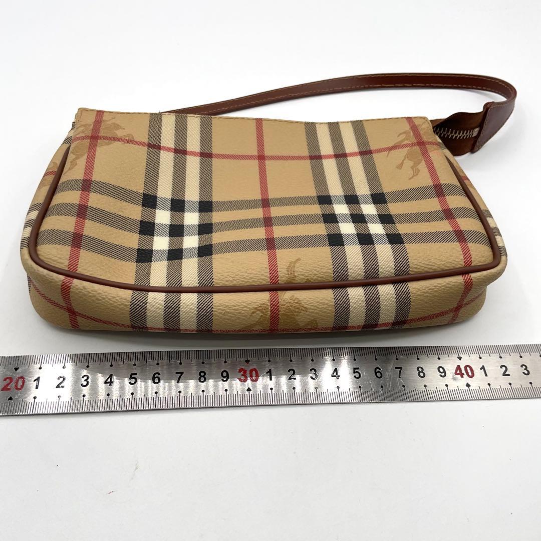 BURBERRY バーバリー ノバチェック ハンドバッグ ミニバッグ ベージュ