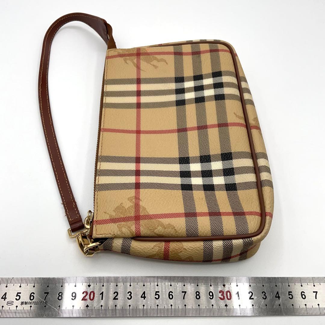 BURBERRY バーバリー ノバチェック ハンドバッグ ミニバッグ ベージュ