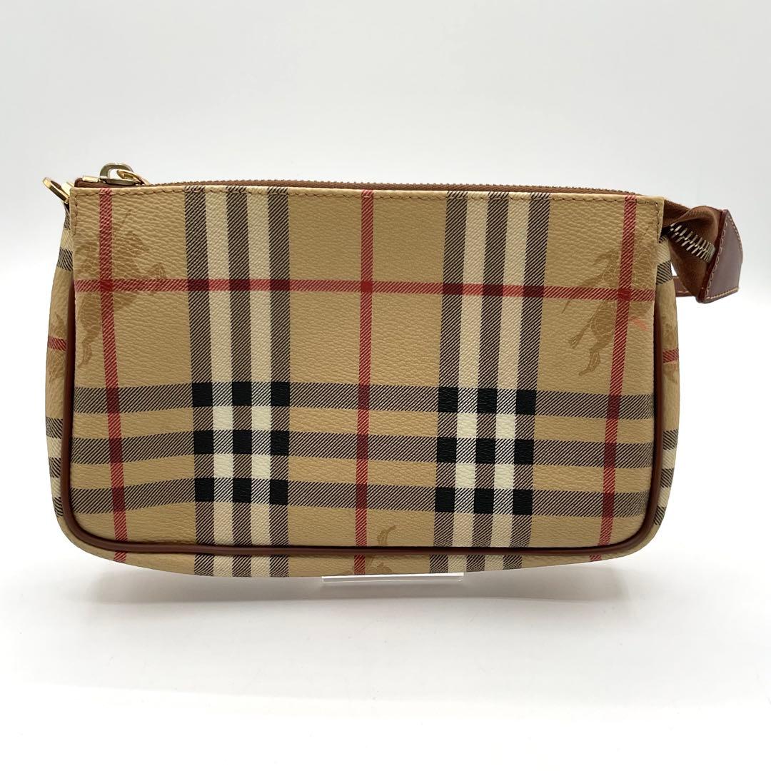 BURBERRY バーバリー ノバチェック ハンドバッグ ミニバッグ ベージュ