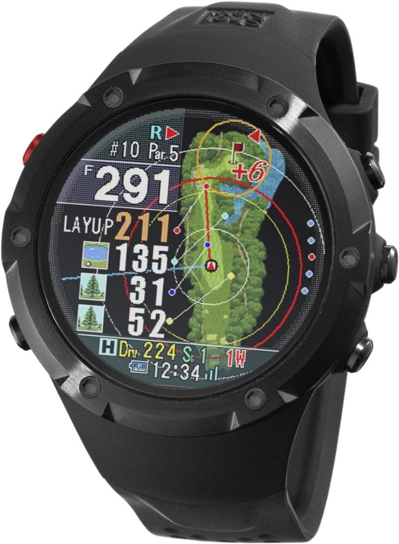 新品　GPSゴルフナビ Shot Navi Evolve PROブラック×レッド