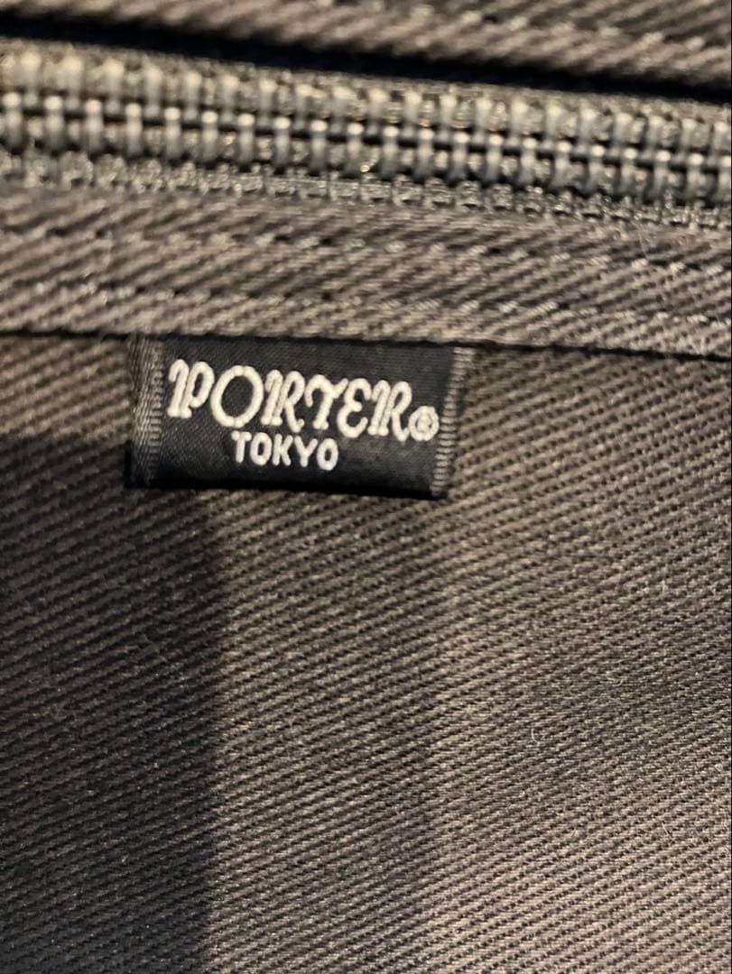 PORTERポーター旅行バッグ　ボストンバッグ　大容量　ブラック　不織布カバー付