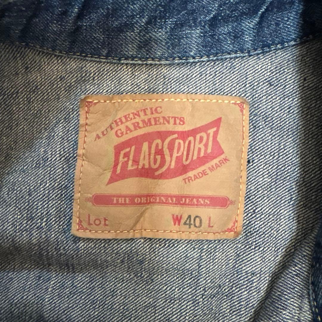 FLAGSPORT デニムジャケット W40 L