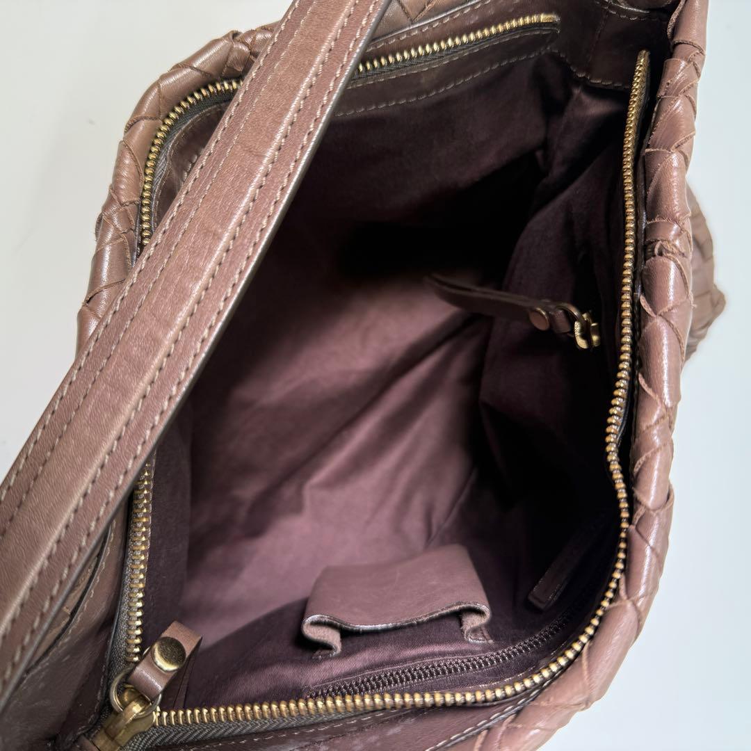 《入手困難》Max Mara ワンショルダー バック イントレチャート レザー