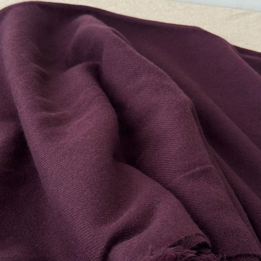 ARTS&SCIENCE Big Tassel Shawl カシミヤ ショール