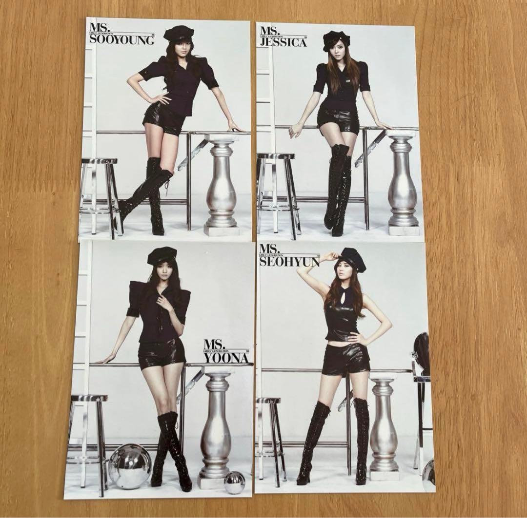 少女時代　THE 3RD ALBUM MR.TAXY 韓国バージョンポストカード