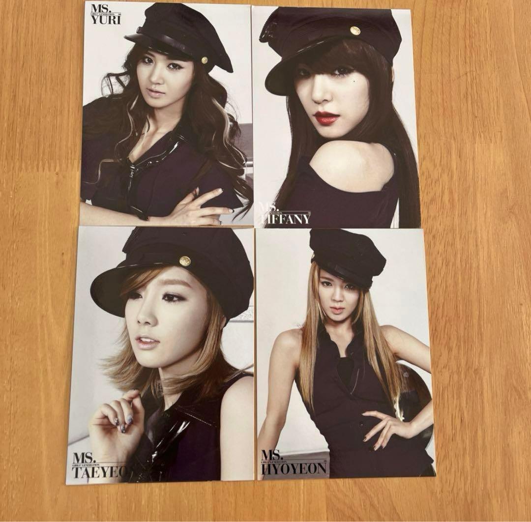 少女時代　THE 3RD ALBUM MR.TAXY 韓国バージョンポストカード