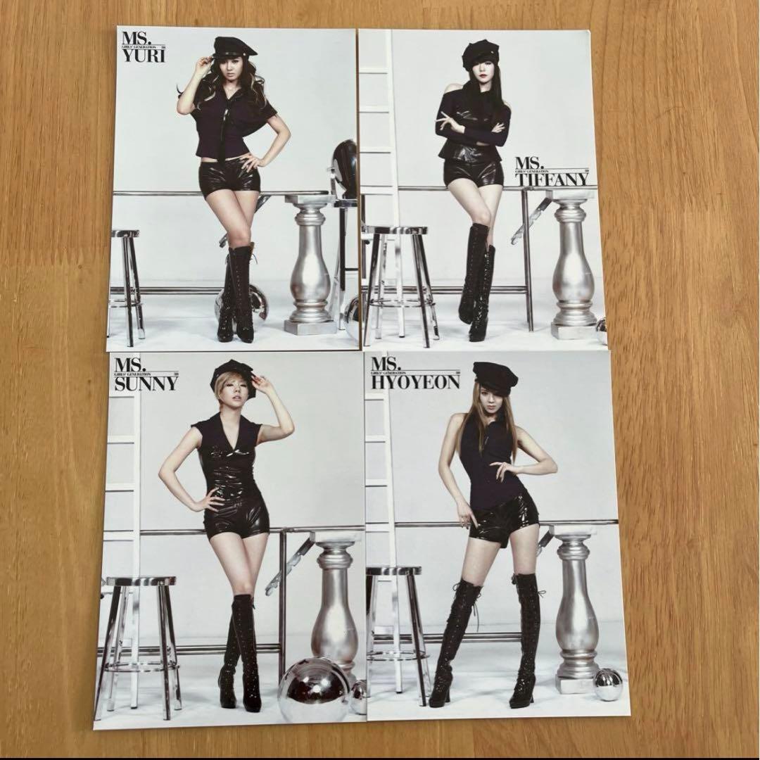 少女時代　THE 3RD ALBUM MR.TAXY 韓国バージョンポストカード