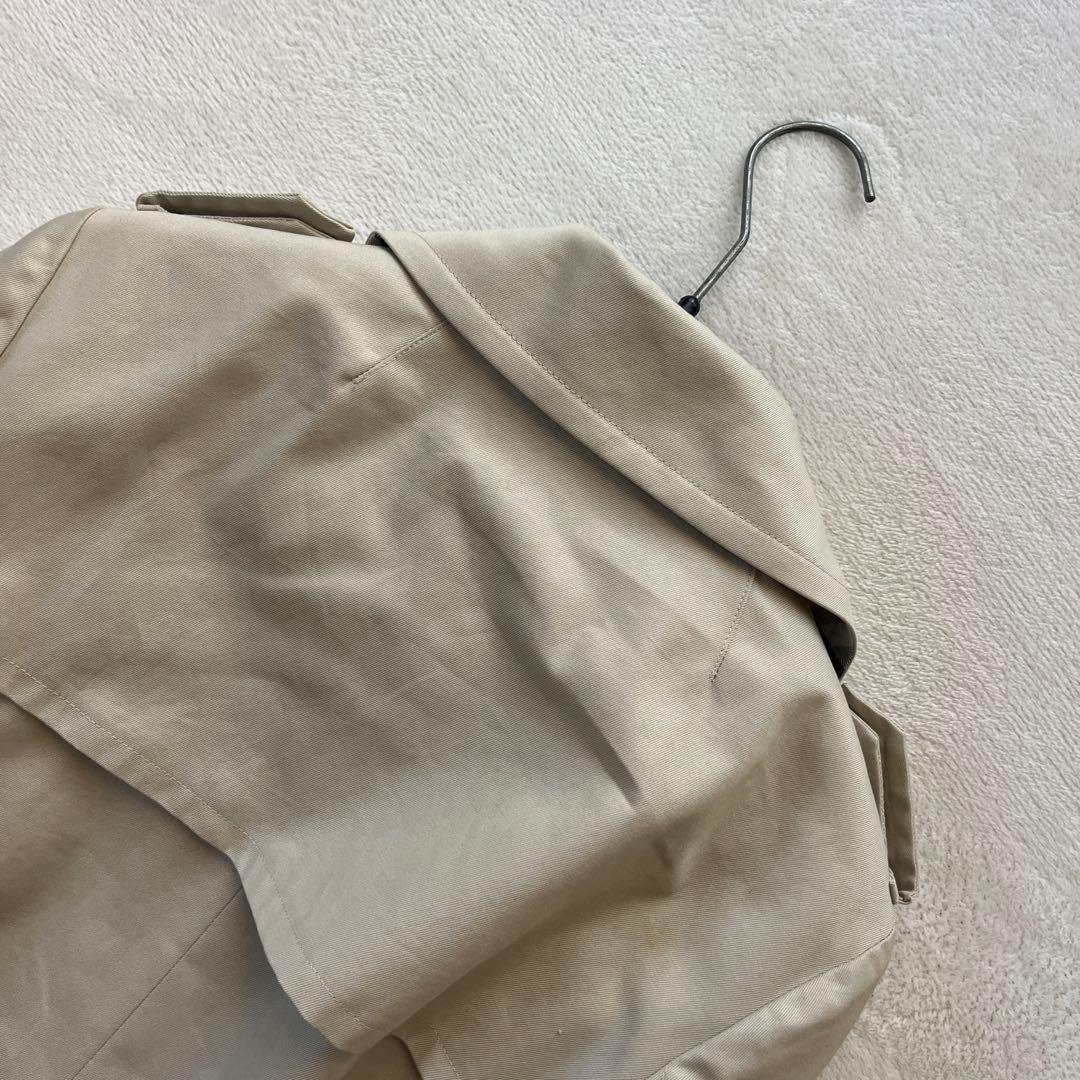 バーバリー　ブルーレーベル　ショート　トレンチコート　ベルト　ノバチェック