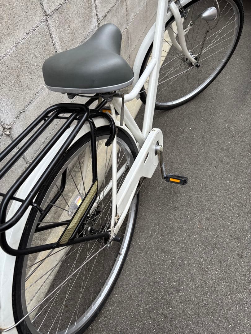 シティサイクル　白