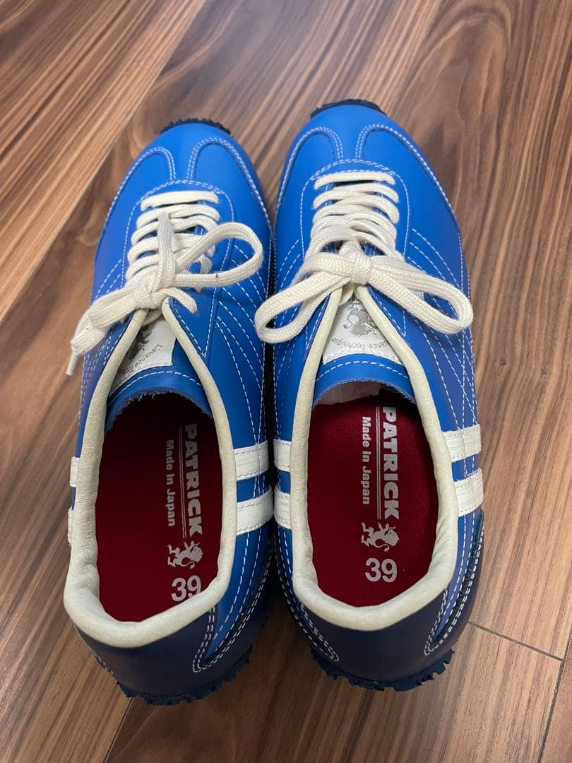 【週末値下げ】希少✨PATRICK PAMIR-SPレザー 39サイズ 箱付き