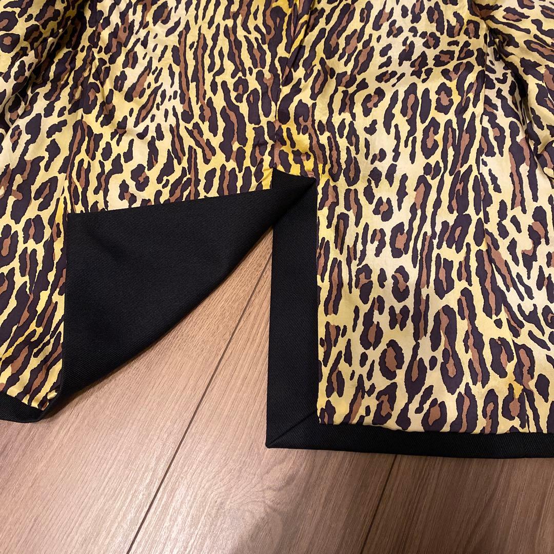 黒 テーラードジャケット Guilty Parties ヒョウ柄