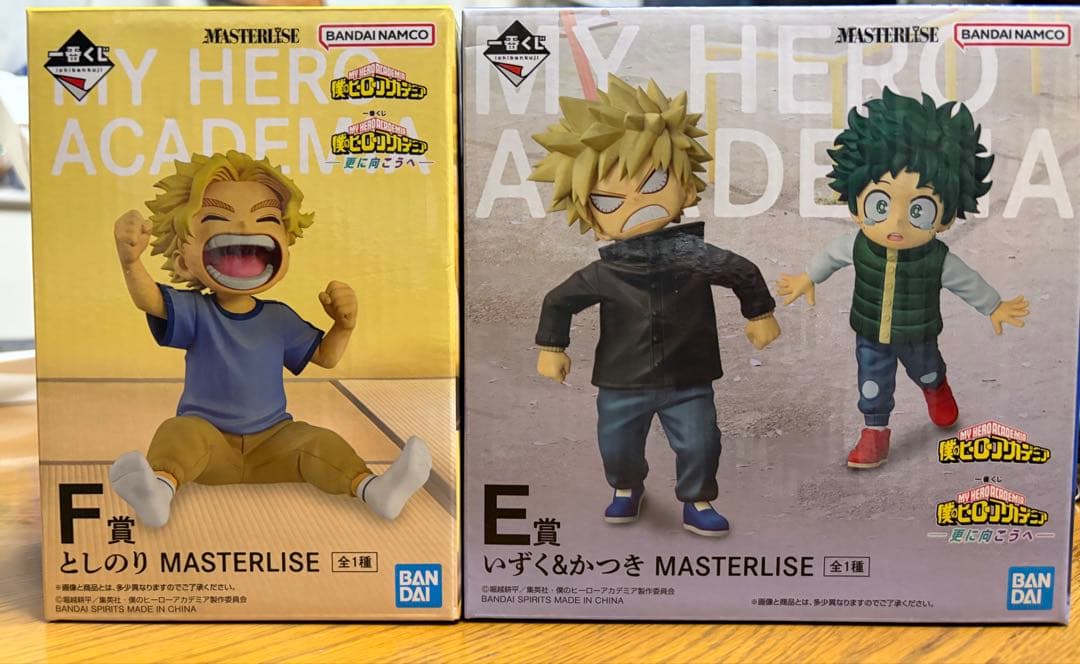 お値下げ中！！僕のヒーローアカデミア としのり いずく かつき フィギュア