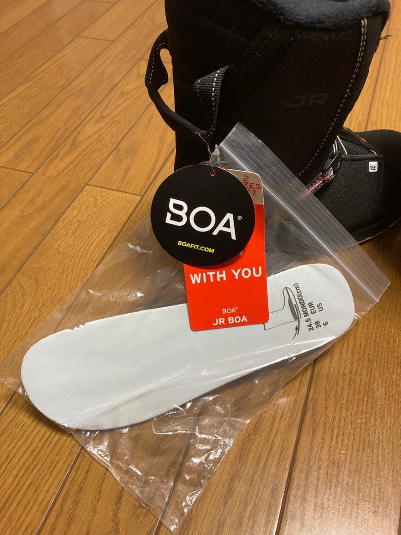 スノーボードブーツ HEAD キッズ　ジュニア　インソール 24.5ボア ヘッド