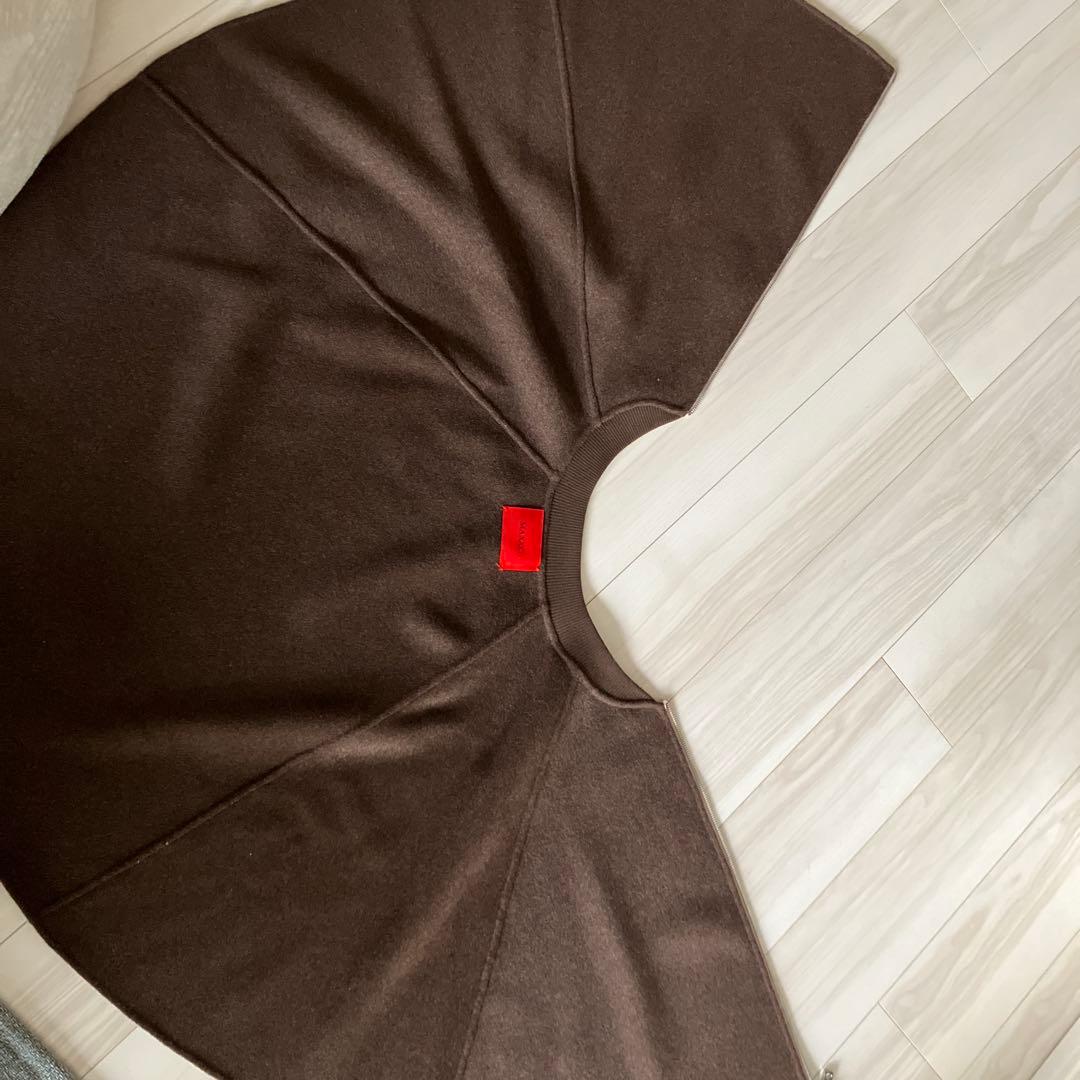 チャミMAX&Co. ベージュ ポンチョ　リバーシブル