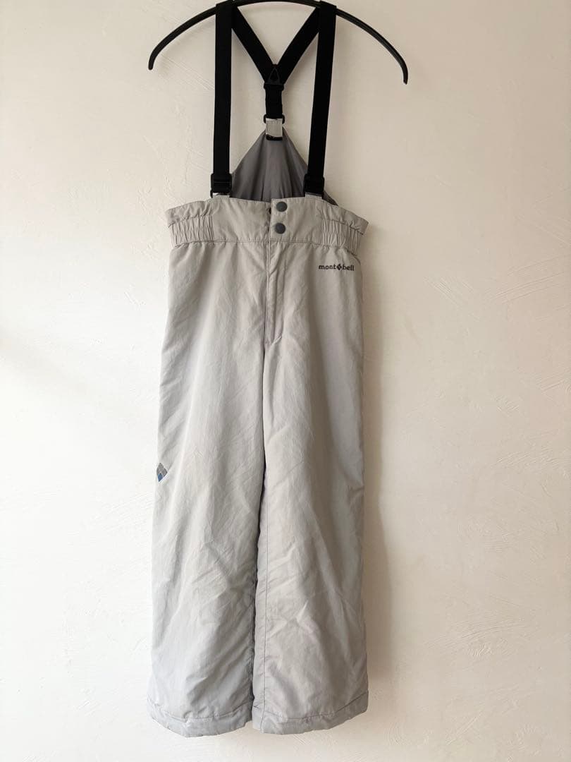 モンベル 子ども用スキーウェア・ゴーグルセット ヘルメット付き