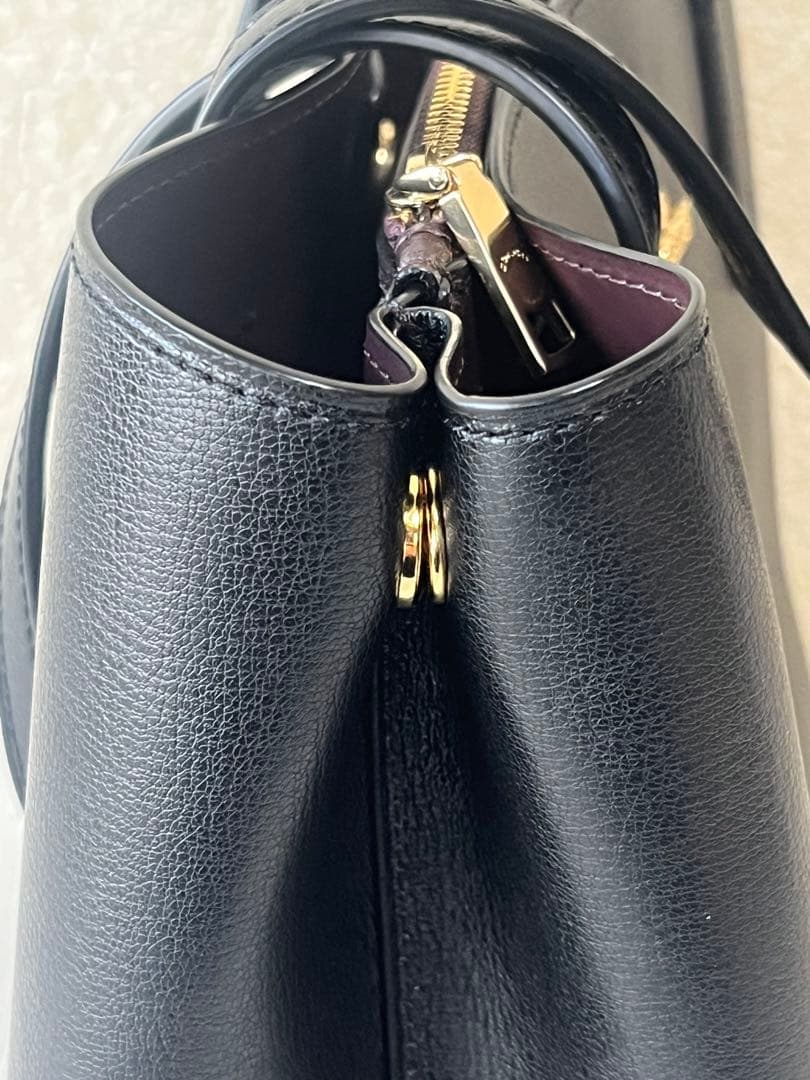 【美品】COACH ミニアベニュー キャリーオール トートバッグ