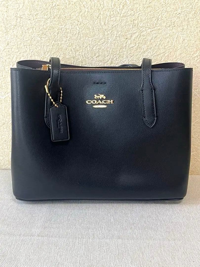 【美品】COACH ミニアベニュー キャリーオール トートバッグ