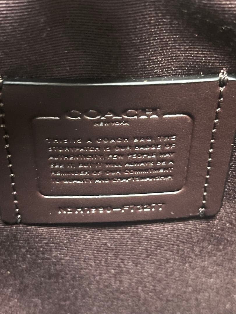 【美品】COACH ミニアベニュー キャリーオール トートバッグ