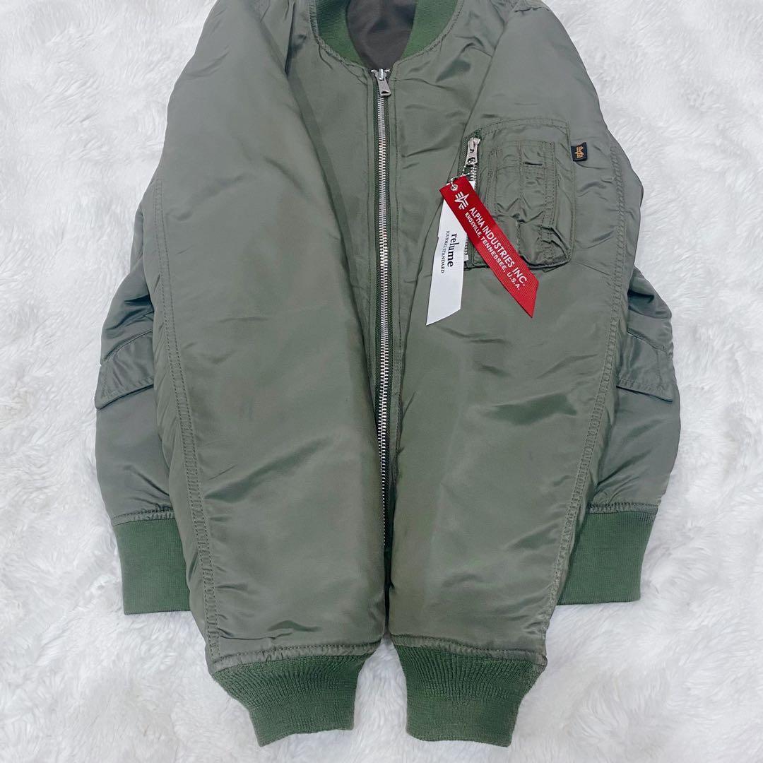 【別注】アルファ✖️ジャーナルスタンダードコラボ リバーシブル MA-1 フライト