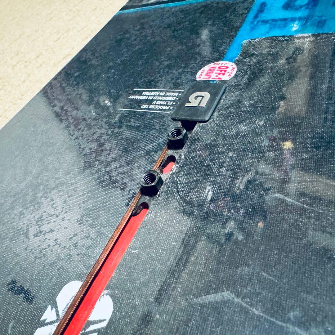 BURTON PROCESS FLYING V 152 スノーボード