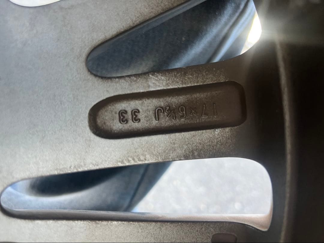 アルファード・ヴェルファイア(30系)純正17インチ　ホイール4本セット