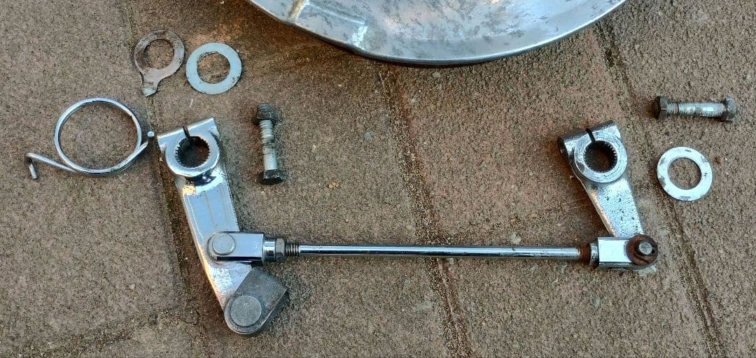 SR400 2H6 純正 フロント ブレーキ ドラム