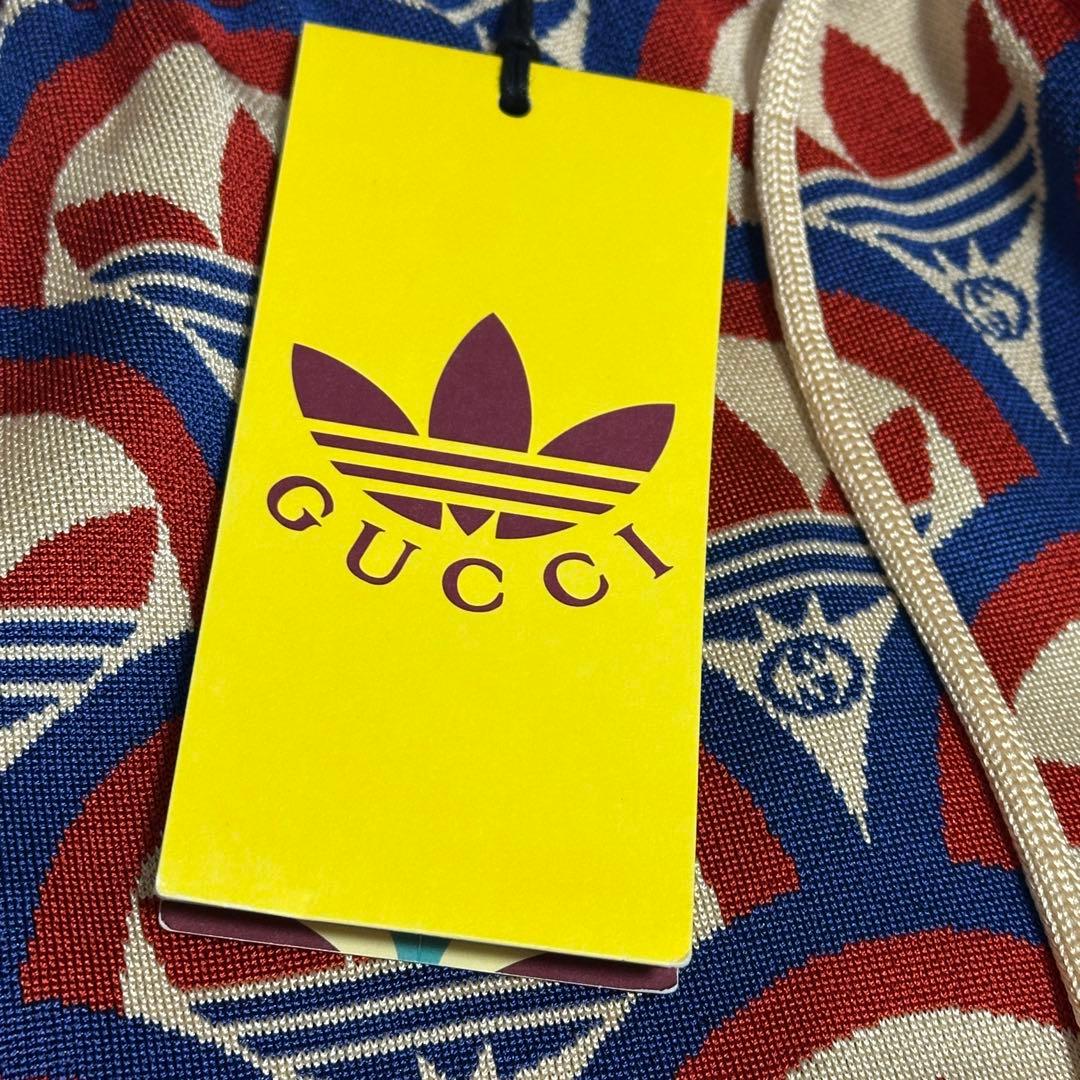 adidas× GUCCI ショートパンツ ジャガード インターロッキング 新品