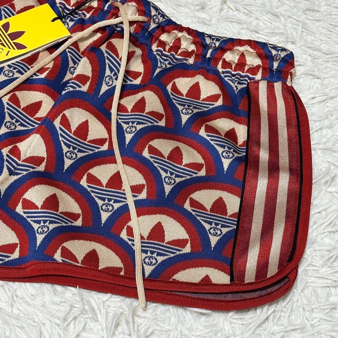 adidas× GUCCI ショートパンツ ジャガード インターロッキング 新品