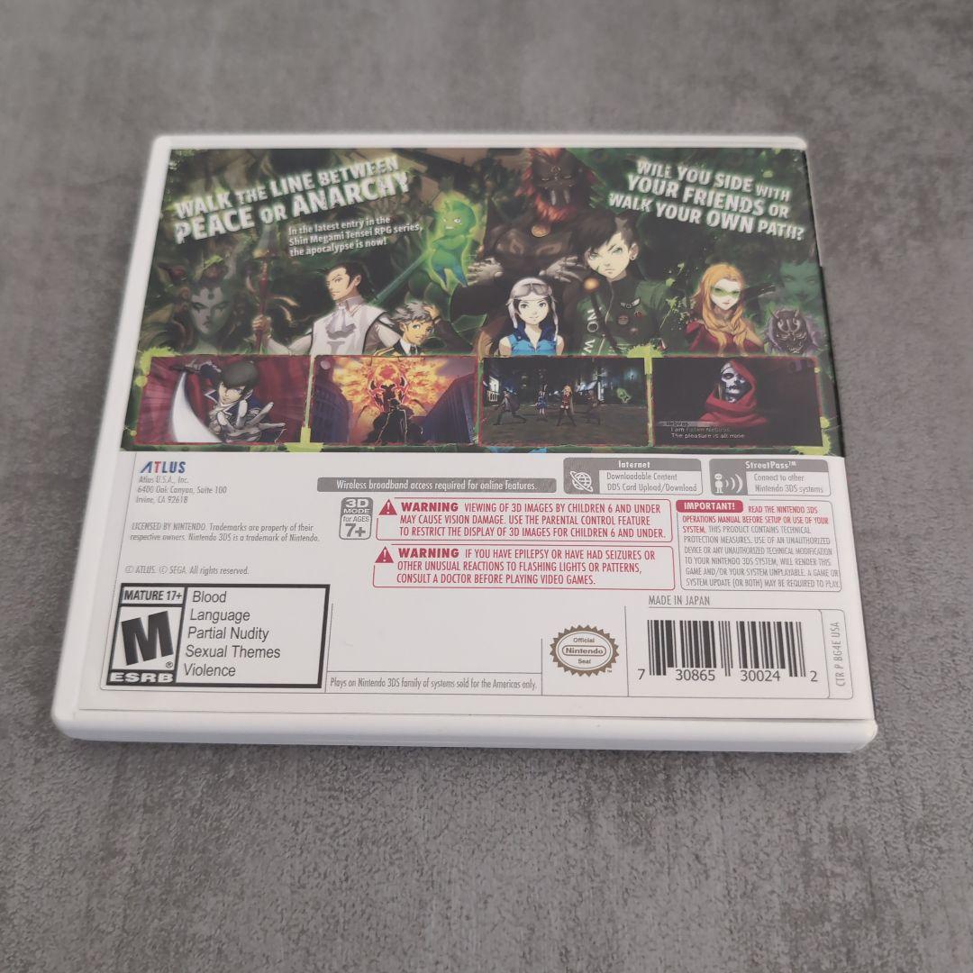 SHIN MEGAMI TENSEI IV: APOCALYPSE　北米