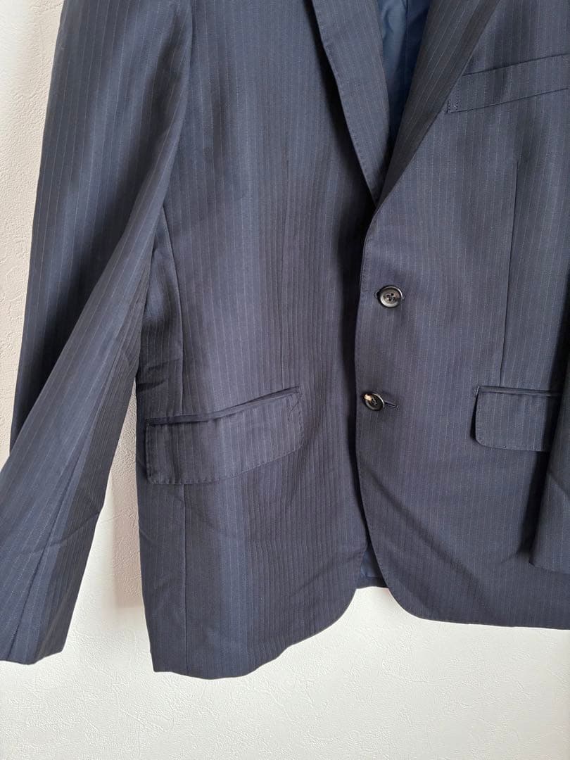 Ermenegildo Zegna ネイビー ストライプ ビジネススーツ　セット