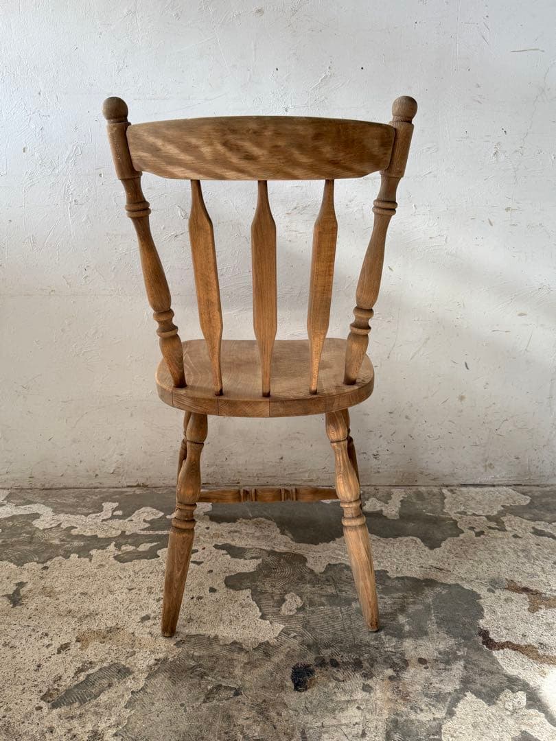 ビンテージ ダイニングチェア　カフェチェア 剥離 no3