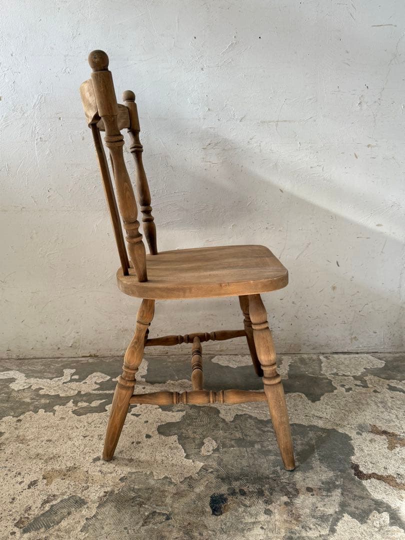 ビンテージ ダイニングチェア　カフェチェア 剥離 no3