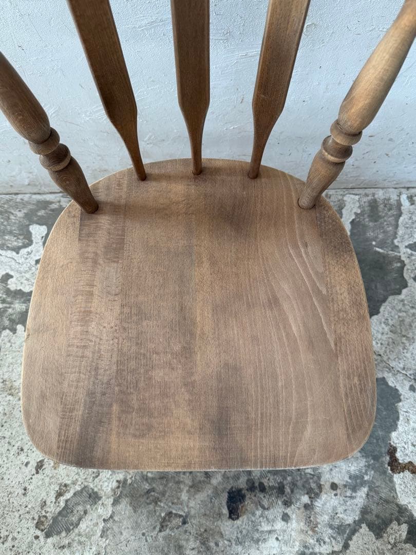 ビンテージ ダイニングチェア　カフェチェア 剥離 no3