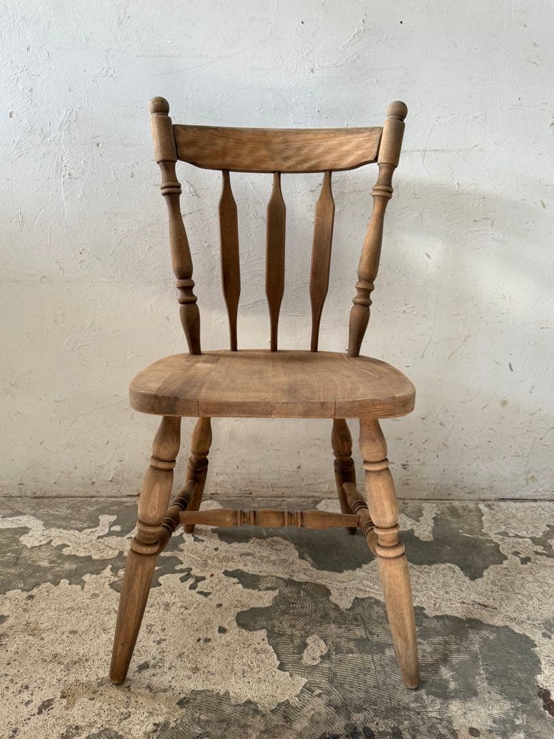 ビンテージ ダイニングチェア　カフェチェア 剥離 no3