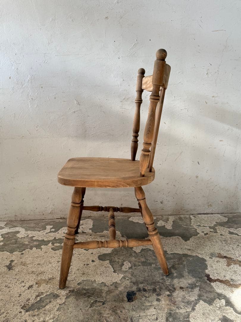 ビンテージ ダイニングチェア　カフェチェア 剥離 no3