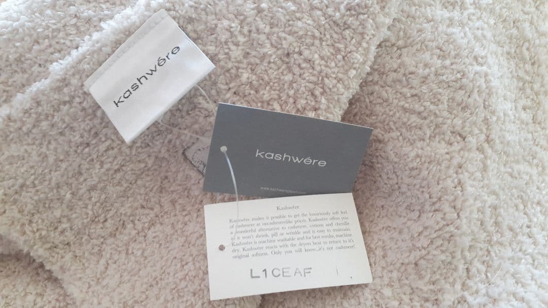 kashwere カシウェア 高島屋 ベージュ