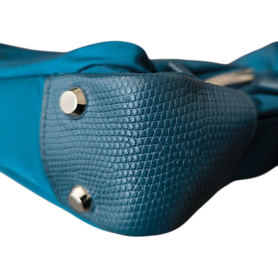 美品★TUMI VOYAGEUR TROY クロスボディ軽量 ナイロン ブルー