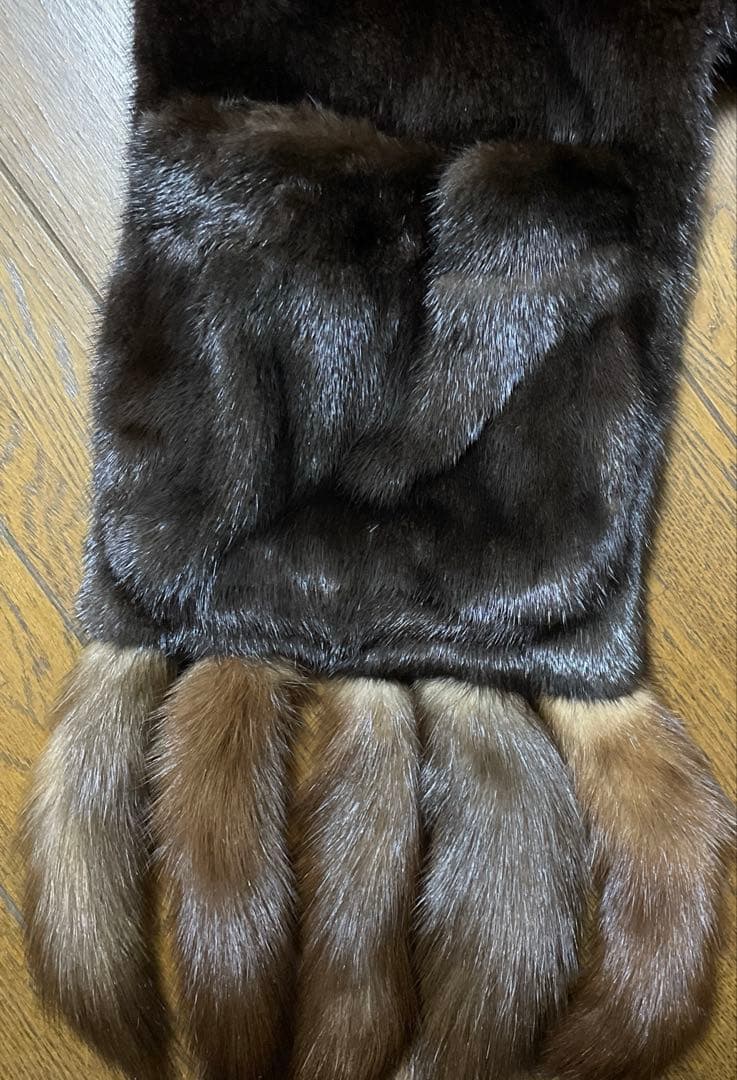 CELINE 毛皮　マフラー　ショール　ヴィンテージ