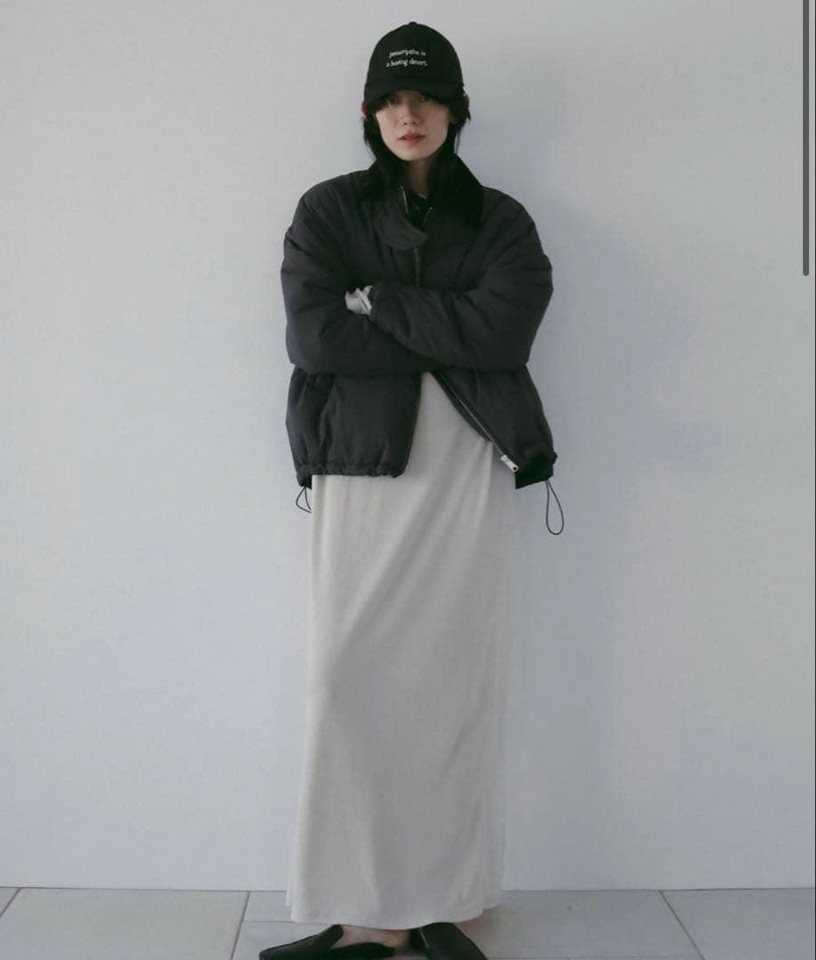 ジャケット・アウター anuke Velour Collar Blouzon38 Gray