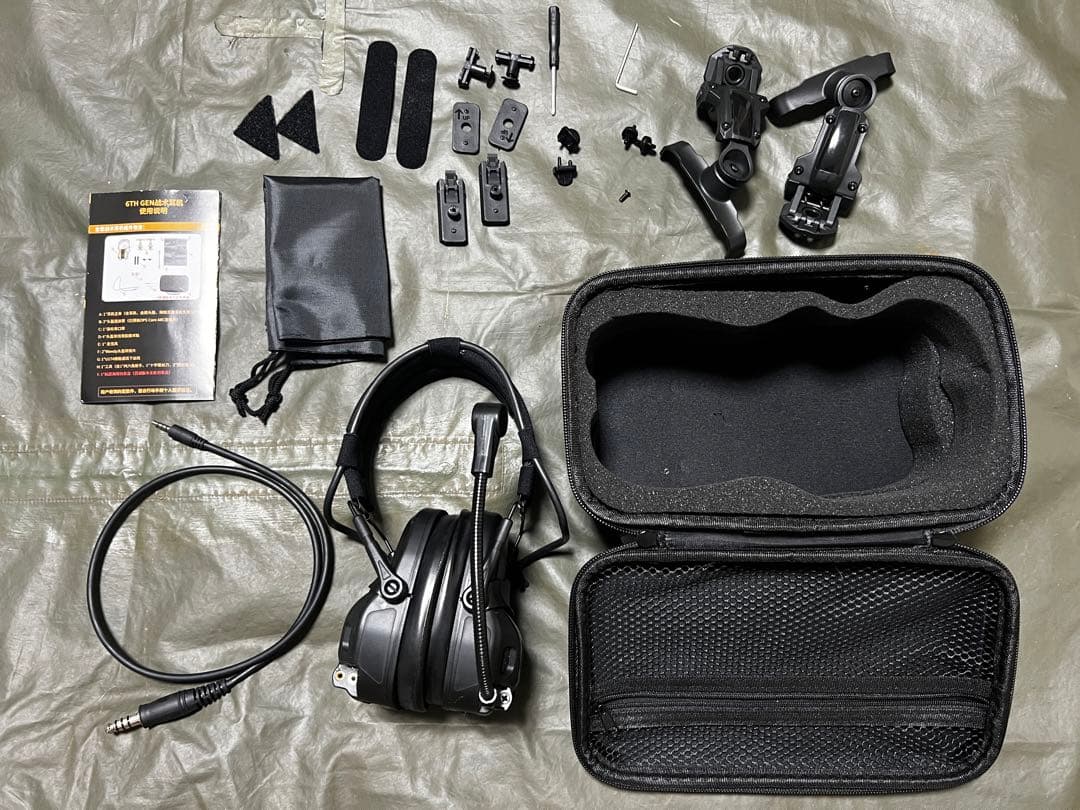 AMP ヘッドセット　レプリカ　ブラック