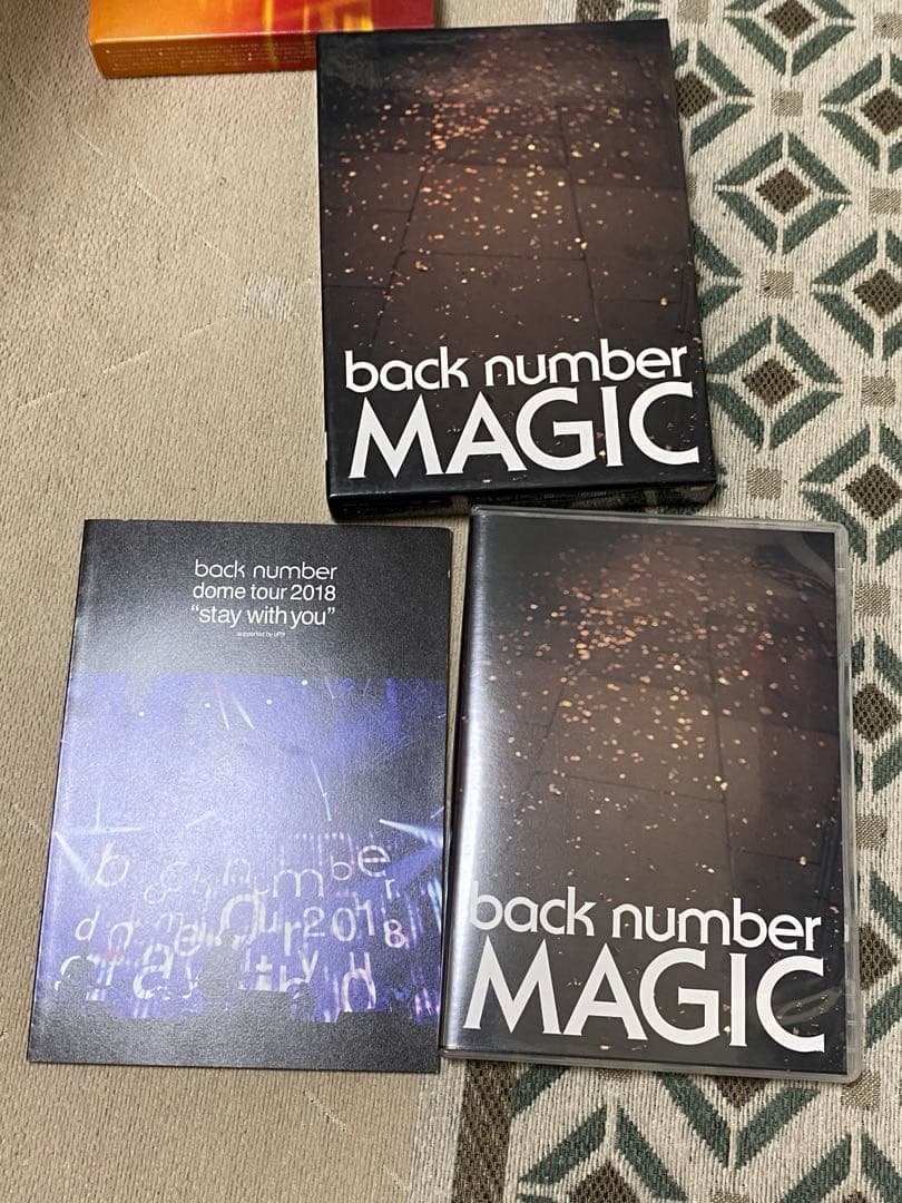 back number DVD初回限定版4枚セット+ユーモア　MV