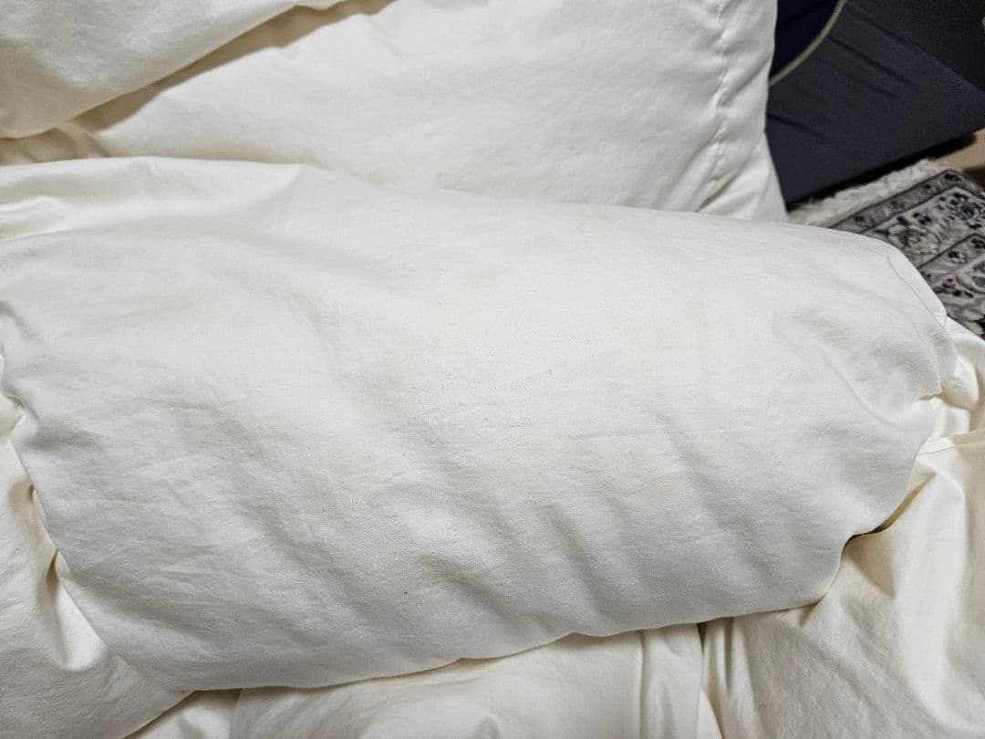 羽毛布団 ダウン90% シングル 150x210cm 掛けカバーセット 無印良品