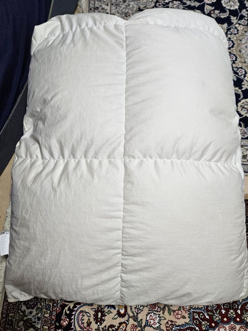 羽毛布団 ダウン90% シングル 150x210cm 掛けカバーセット 無印良品