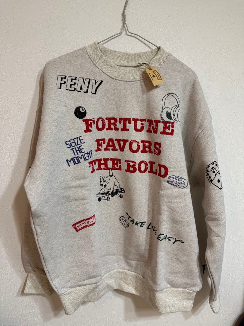 FISH'S EDDY トレ-ナ- M 新品ダグ付き