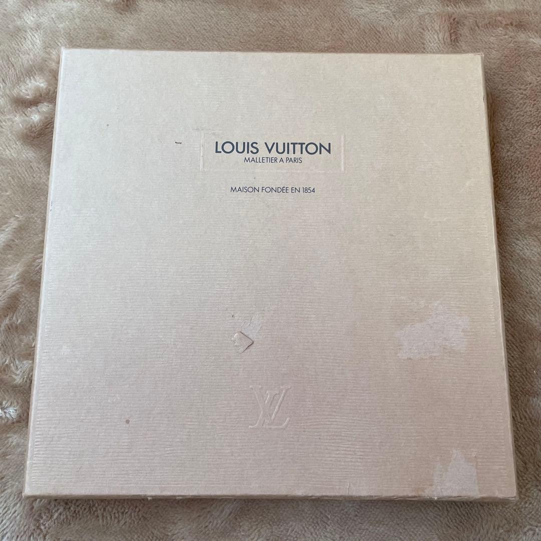 極美品　ヴィトン　マフラー ストール モノグラム ベルベット ワインレッド