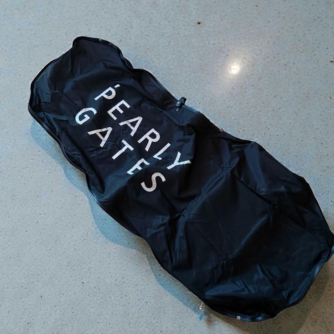 パーリーゲイツ　キャディバッグ　ケース　トラベルカバー　黒　カバー　トラベル