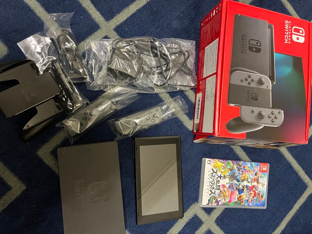 美品 Nintendo Switch 本体×大乱闘スマッシュブラザーズのセット