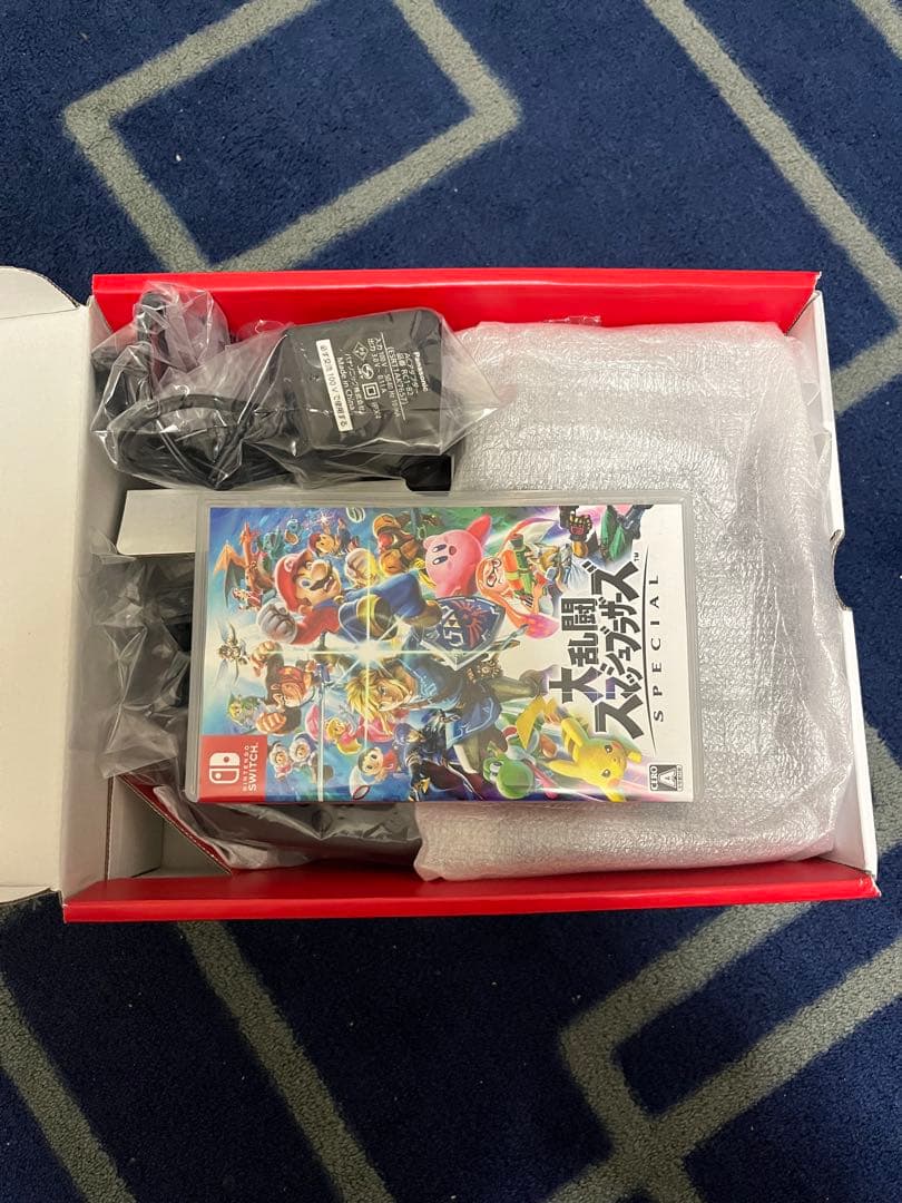 美品 Nintendo Switch 本体×大乱闘スマッシュブラザーズのセット