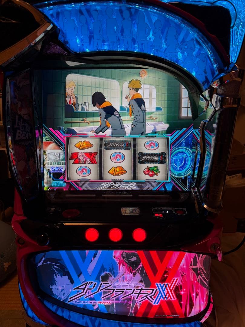 引取り限定ダーリンインザフランキス パチスロ　実機　ユニット付き