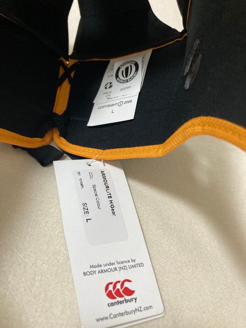 Canterbury ラグビー ヘッドギアとシャツセット